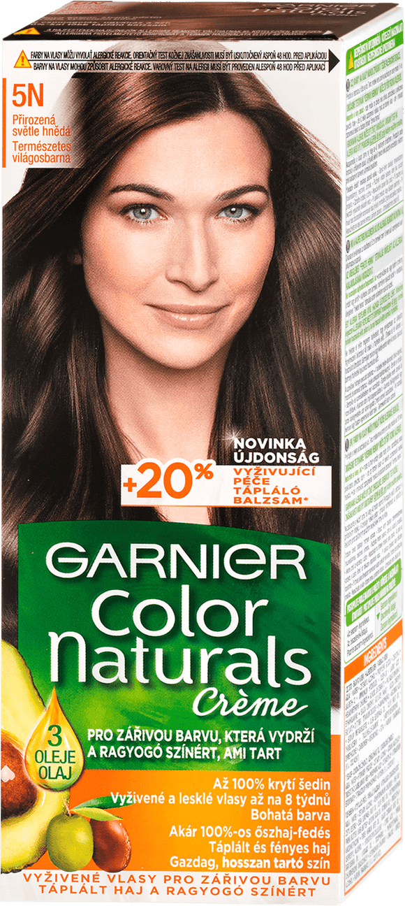 Garnier Color Naturals Hair Color Natural Light Brown 5N