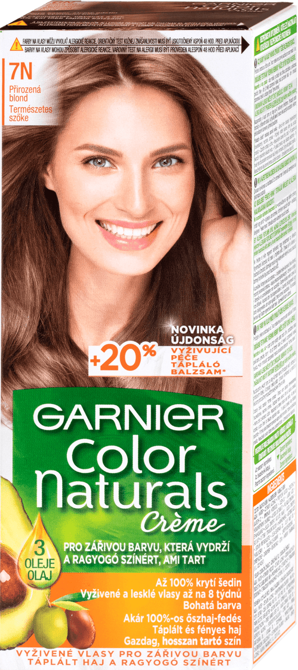 Garnier Color Naturals Hair Color Natural blond 7N