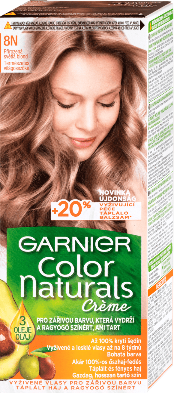 Garnier Color Naturals Hair Color Natural light blond 8N