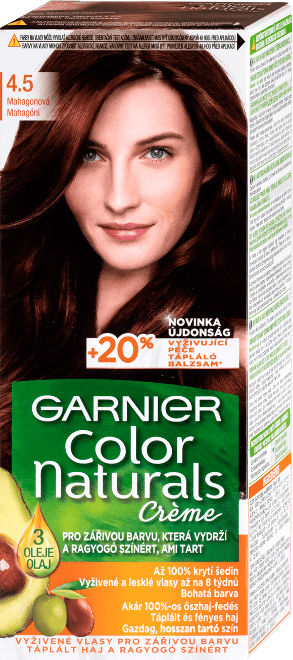 Garnier Color Naturals Hair Color Mahogany 4.5