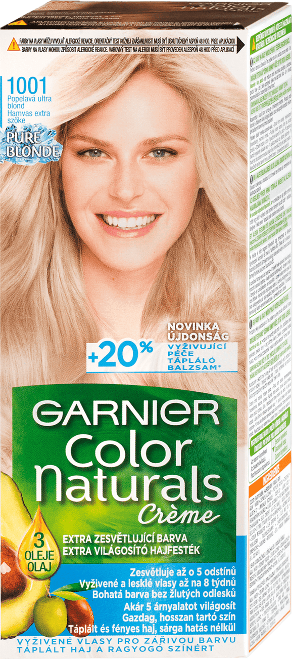 Garnier Color Naturals Hair Color Ash Blonde Ultra 1001