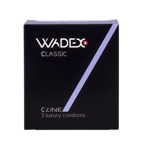 WADEX Classic condoms 3 x 3 pcs