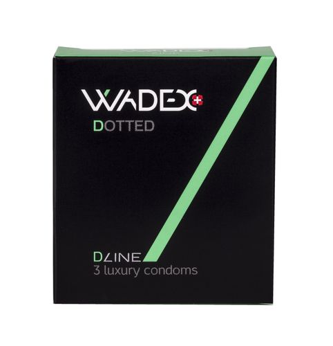 WADEX Dotted condoms 3 x 3 pcs