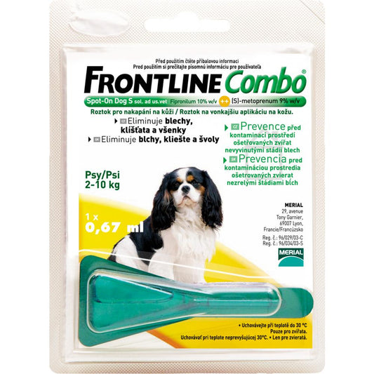 FRONTLINE Combo Spot on Dog S 1x1 pipette 0.67ml - mydrxm.com