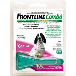 FRONTLINE Combo Spot on Dog L 1x1 pipette 2.68ml - mydrxm.com