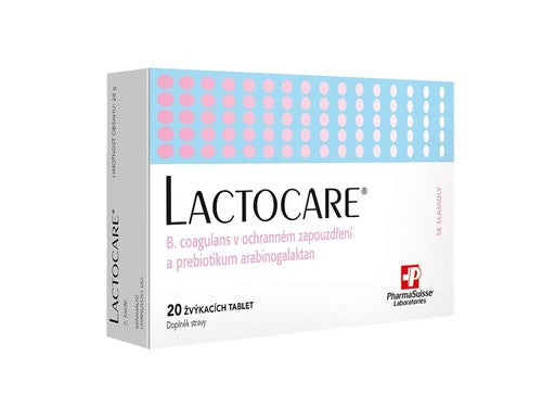 PharmaSuisse LACTOCARE 20 chewable tablets