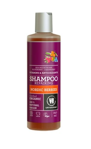 Urtekram Shampoo for damaged hair Nordic Berries 250 ml