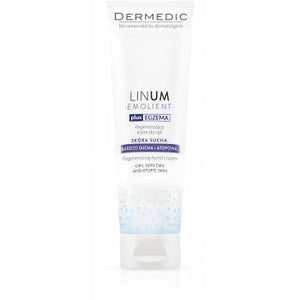 Dermedic Linum Emolient Regenerating Hand Cream 100 g - mydrxm.com
