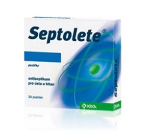 SEPTOLETE MENTHOL 1 mg 30 lozenges