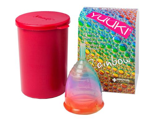 YUUKI Jolly Small Menstrual Cup 1 set + disinfectant box