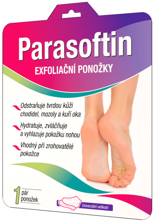 Parasoftin exfoliating socks 1 pair