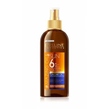 Eveline Amazing Oils SPF6 tanning oil 150 ml - mydrxm.com