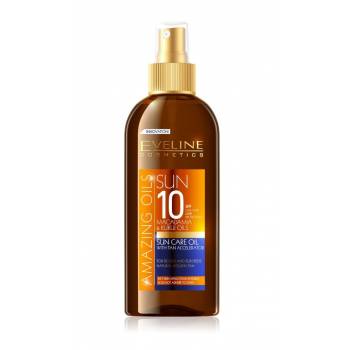 Eveline Amazing Oils SPF10 tanning oil 150 ml - mydrxm.com