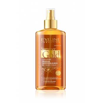 Eveline Summer Gold self-tanning oil for dark skin 150 ml - mydrxm.com