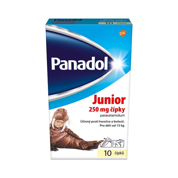 Panadol Junior 250 mg suppositories 10 pcs