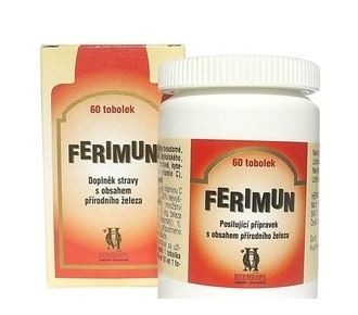 Ferimun with natural iron 60 tablets – My Dr. XM