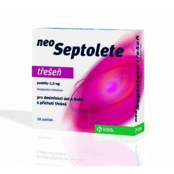 Neoseptolete cherry 18 lozenges