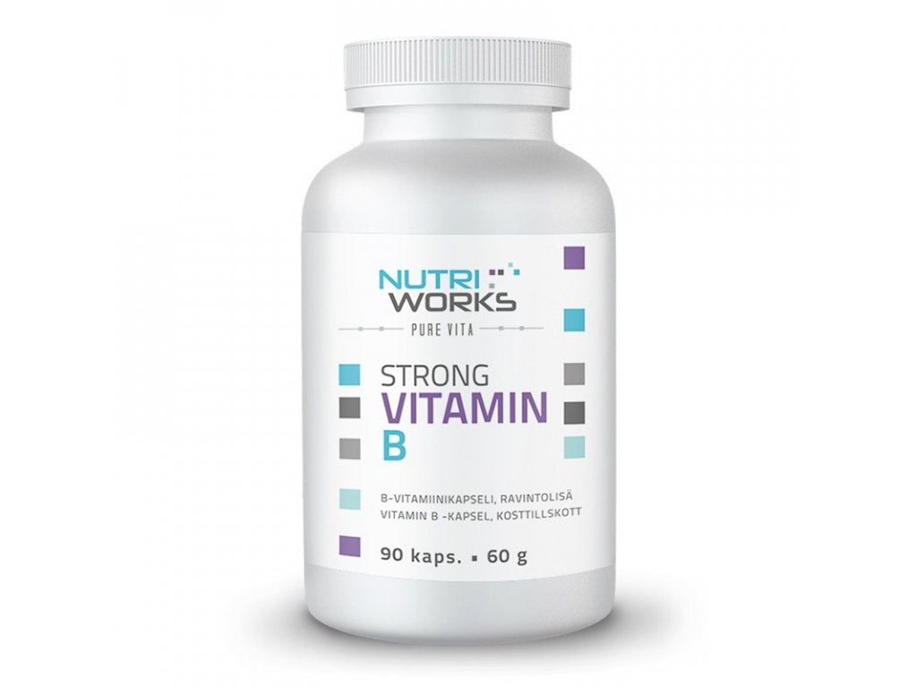 NUTRIWORKS Strong Vitamin B 90 capsules