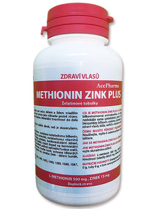 AcePharma Methionine zinc PLUS 500 mg - 100 capsules