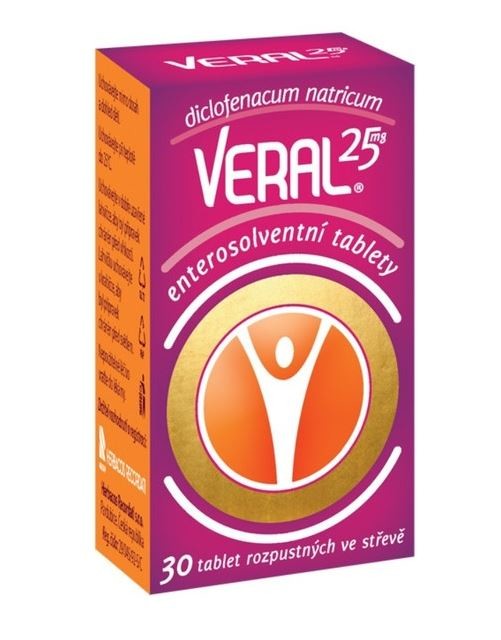 VERAL 25mg - 30 tablets