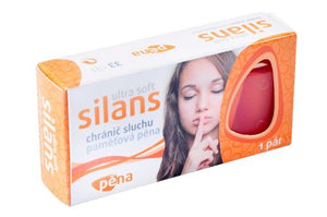 Silans STANDARD Ultra Soft memory foam ear muffs 1 pair