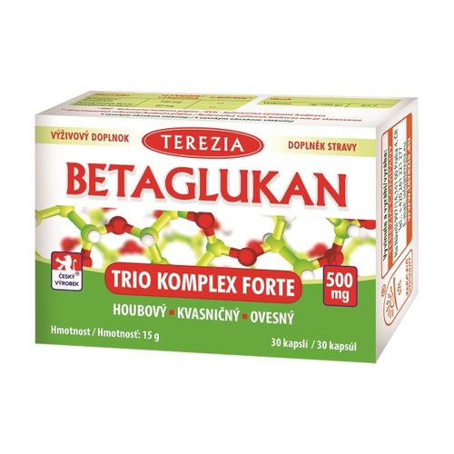 Terezia Betaglukan Trio complex forte 30 capsules