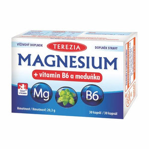 Terezia Magnesium + vitamin B6 and lemon balm 30 capsules