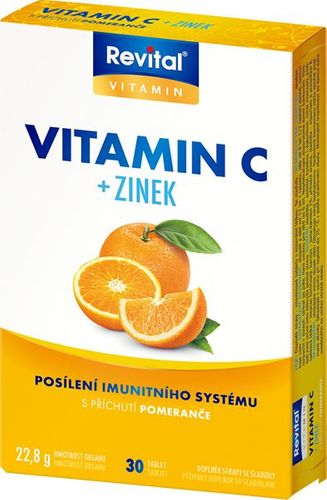 Revital Vitamin C + Zinc 30 tablets