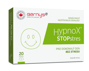 Barny's HypnoX STOP stress 20 capsules for quick stress relief - mydrxm.com