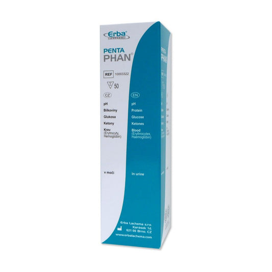 Erba Mannhein DP Penta Phan  50pcs test strips for urine analysis