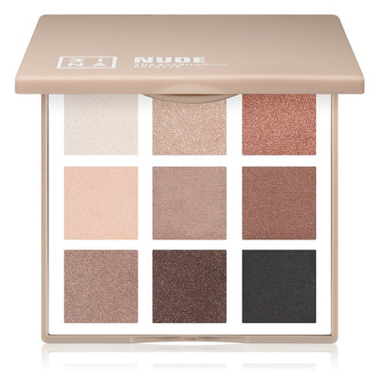 3INA The Eyeshadow Palette Bloom shade Nude 9 g