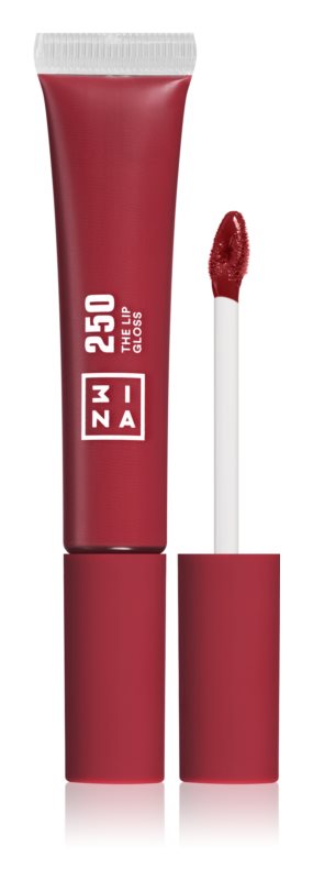 3INA The Lip Gloss shade Burgundy 250 - 8 ml