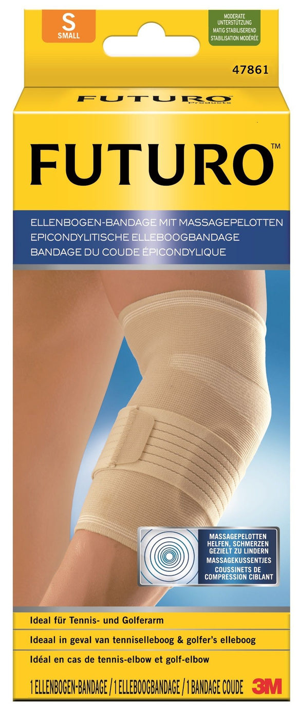 3m FUTURO ™ Elastic Elbow bandage with epicondylar band size S - mydrxm.com