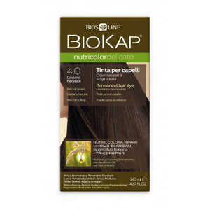 BIOKAP Nutricolor Delicato 4.0 Natural Brown hair color 140 ml - mydrxm.com