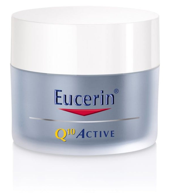 Eucerin Q10 active Regenerating anti-wrinkle night cream 50 ml - mydrxm.com