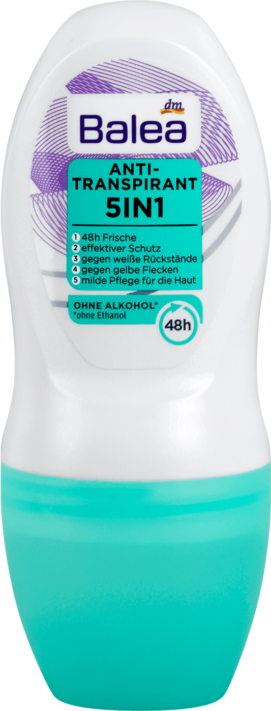 Balea deodorant roll-on 5-in-1 Protection, 50 ml