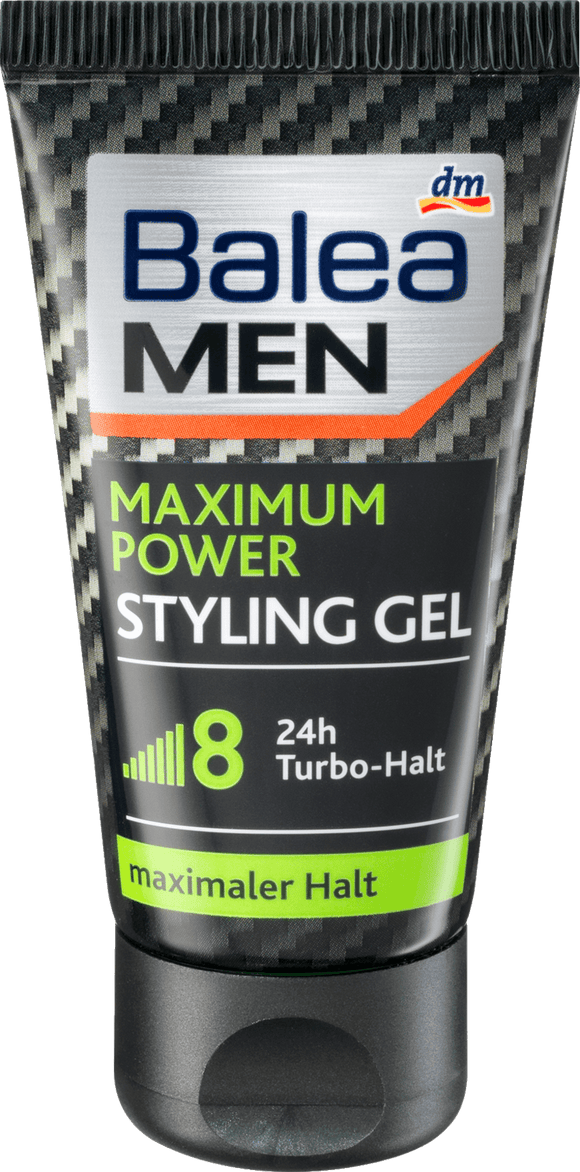 Balea MEN Hair Styling Gel Maximum Power, 30 ml