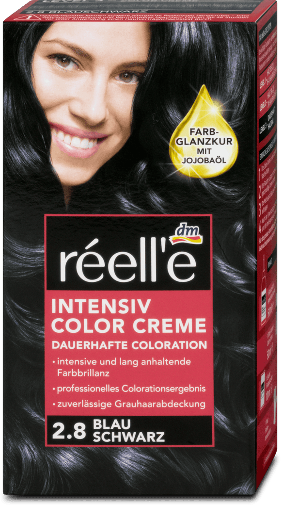 réell'e Intensiv Color Creme 2.8 blue-black, 110 ml