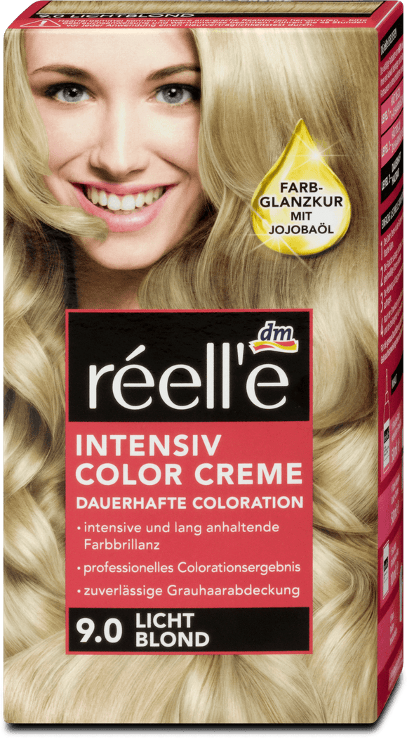 réell'e Intensiv Color Creme 9.0 light blond, 110 ml