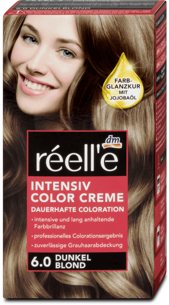 réell'e Intensiv Color Creme 6.0 dark blond, 110 ml