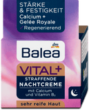 Balea Vital + Night Smoothing Face Cream, 50 ml