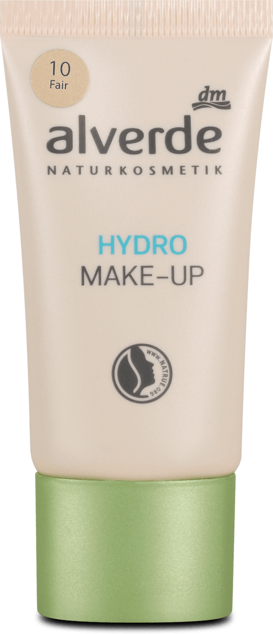 alverde NATURKOSMETIK Moisturizing Makeup 10 Fair, 30 ml