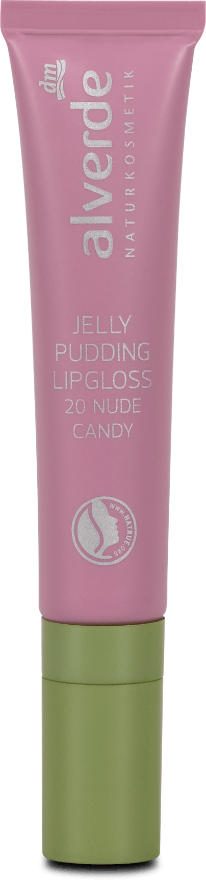 alverde NATURKOSMETIK lip gloss Jelly Pudding 20, 10 ml