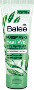 Balea Feel Well Foot Mask, 75 ml