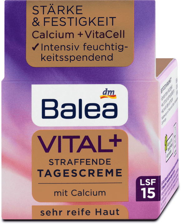 Balea Vital Firming Day Face Cream, 50 ml
