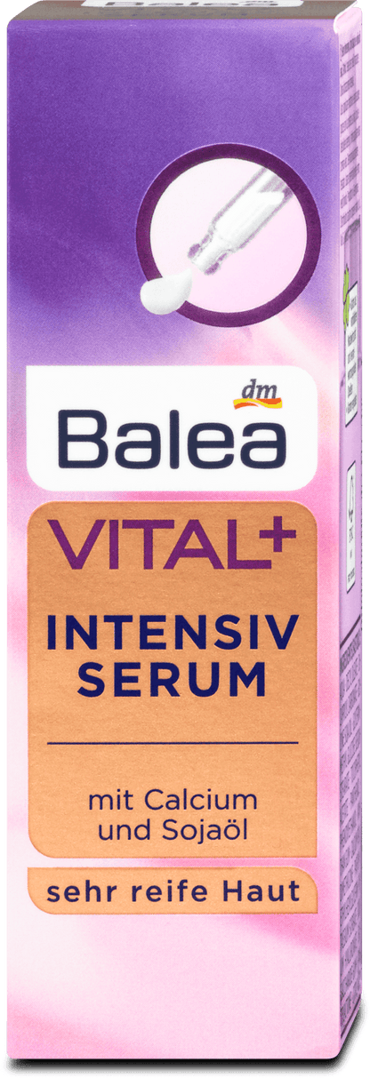 Balea Vital + Intensive Face Serum, 30 ml