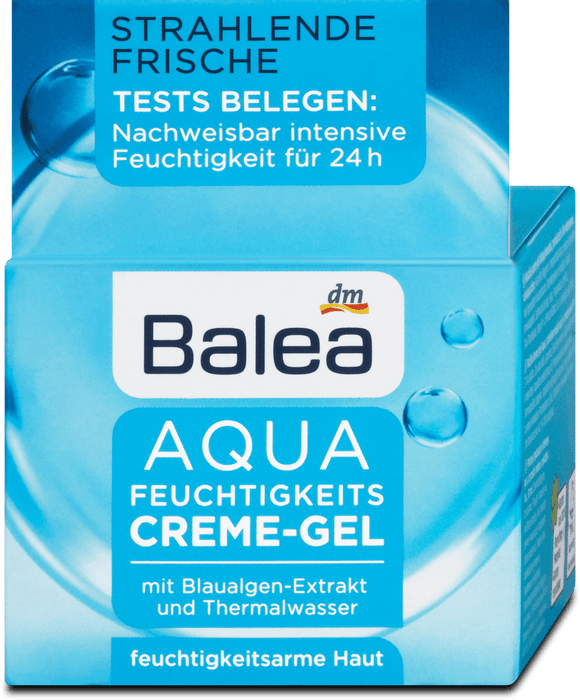 Balea Aqua Facial Moisturizer-Gel, 50 ml