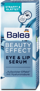 Balea Beauty Effect Facial Serum Eyes & Lips, 15 ml