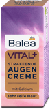 Balea Vital + Smoothing Eye Cream, 15 ml