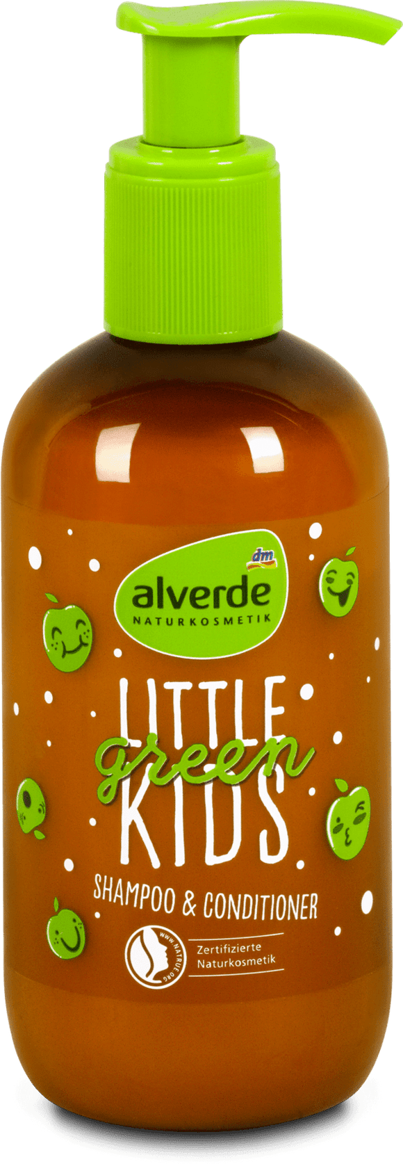 alverde NATURKOSMETIK Little Green Kids Shampoo & Conditioner, 250 ml